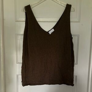 Minimum Briana sweater tank army green